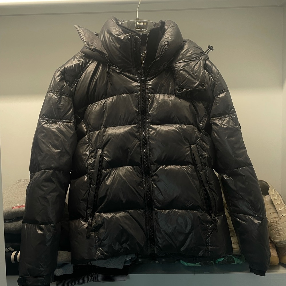 Bullet Gray/ goose feather/ heavy puffer jacket